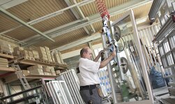 Ejektorgerät GHGE Ein Vakuum-Handlingsystem zum Befördern von Fenster
